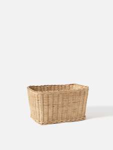 Kitchen Storage: Rectangle Rattan Basket