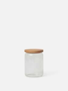 Storage Jar w/ Wooden Lid