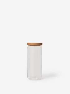 Storage Jar w/ Wooden Lid