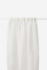 Laundry: Wide Linen Voile Curtain