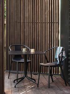 Outdoor Dining: Vitra Belleville Plastic Armchair