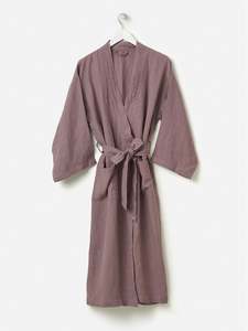 Lupin Linen Robe