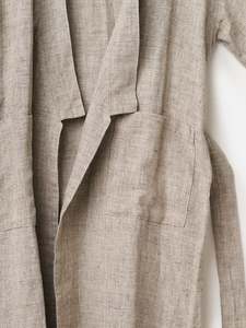 Robes: Chambray Linen Robe