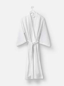 Waffle Organic Cotton Womens Bath Robe