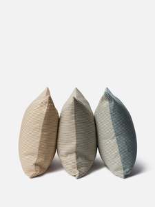 Sale Cushions: Reversible Pinstripe Cushion Cover