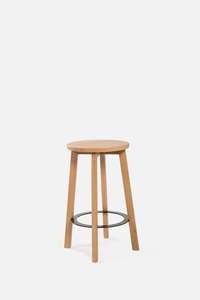 Sale Furniture: Hut Mid Stool w/Black Ring
