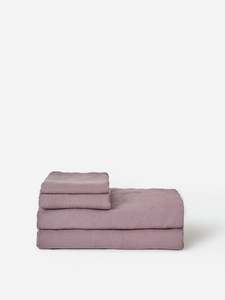 Lupin Linen Flat Sheet