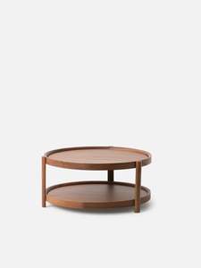 American Walnut: Column Coffee Table