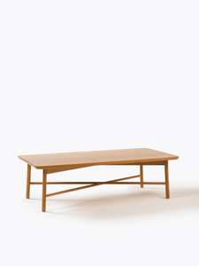 Furniture: Radial Rectangular Coffee Table