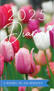 Calendar: 2025 Diary Two Weeks to View Floral
