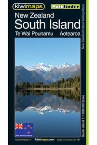 Kiwimaps Pathfinder South Island Map