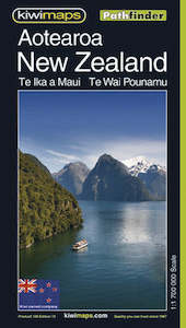 Maps: Kiwimaps Pathfinder Aotearoa New Zealand Map