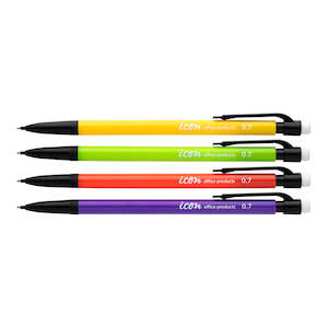 Writing: Icon Mechanical HB Pencil 0.7mm Assorted