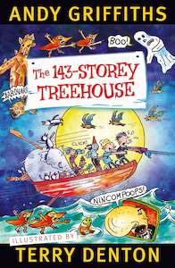 Black Friday 2023 Promotions: 143 Storey Treehouse by Andy Griffiths