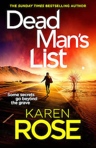 Crime Thriller: Dead Man's List Karen Rose