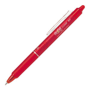 Office Stationary: Pilot Frixion Clicker Erasable Fine Red