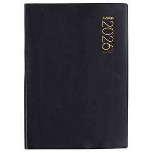 Diary 2026 Collins A51P Day to Page Black