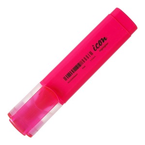 Office Stationary: Highlighter Icon Chisel Pink
