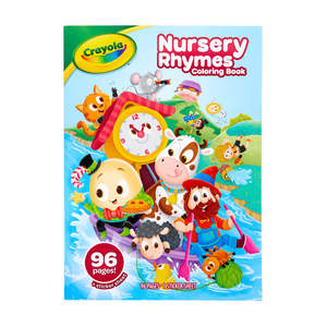 Art Colouring: Crayola Coloring Book Nursery Rhymes 96 Pages