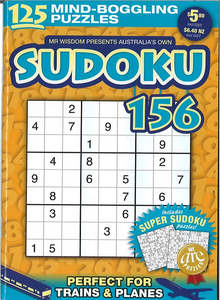 Mr Wisdom Presents Sudoku Magazine