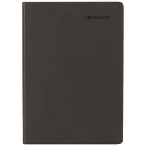 Office Stationary: Milford Notebook Rhapsody A5 Dark Grey 192 Page