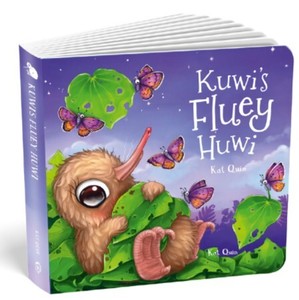 Childrens Books: Kuwi's Fluey Huwi Kat Quin