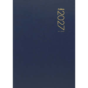 Diary 2027 Collins A51 Day to Page Navy