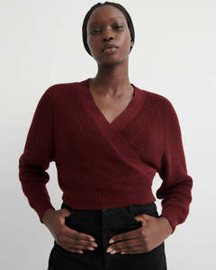 Composure Cardigan | Maroon