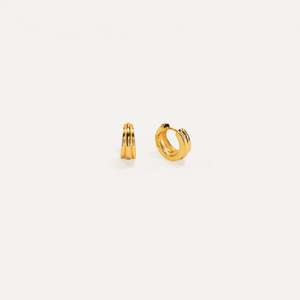 Everyday Chunky Ribbed Hoop