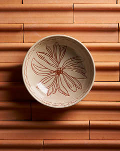 Kitchen: June's Daisy Bowl | Taupe