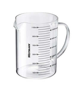 Kitchen: Glass Measuring Jug