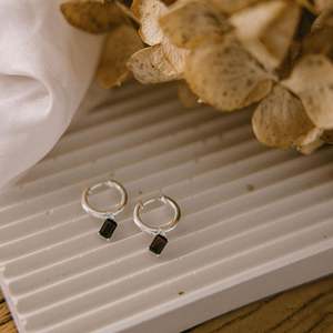 Jewellery: Cyprus Huggies - Silver