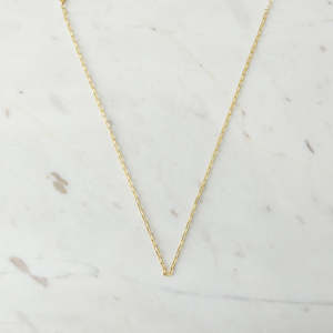 Mini Link Necklace - Gold