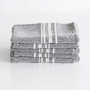 Barrydale Weavers Napkin - Charcoal