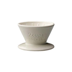 Kinto: Brewer 2 Cups - White