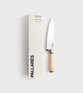 Pallares Solsona: Pallares Boxwood Chef's Pro Knife