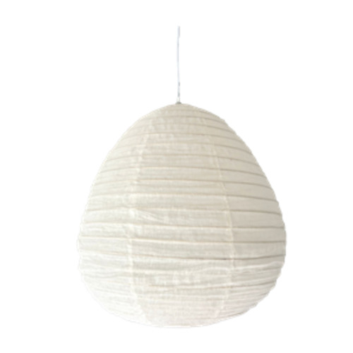 Lighting: Linen Shade Pear 60cm