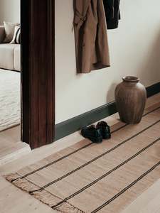 Products: Yuki Rug | Natural/Black | 70 x 200cm