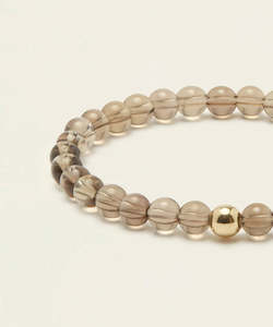 Jewellery: Calming Light Bracelet with Smoky Quartz