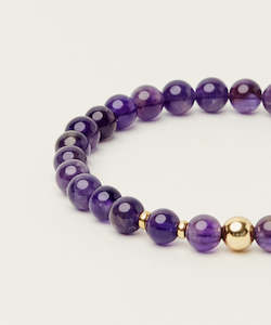 Jewellery: Peace Bracelet with Amethyst