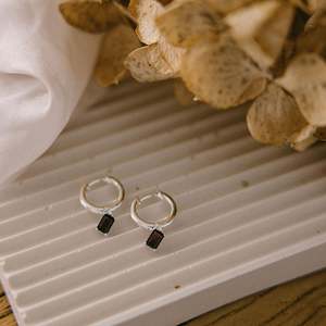 Jewellery: Cyprus Huggies - Silver