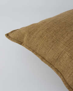Flaxmill Cushion Feather Inner - Fenugreek 50 x 50cm
