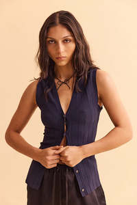 Products: Vera Vest | Navy