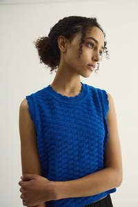Ruth Top | Electric Blue
