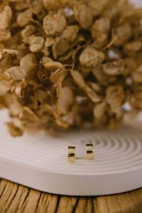 Solid Cuff Earrings - Gold