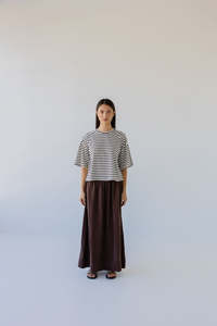 Fashion: Silky Maxi Skirt