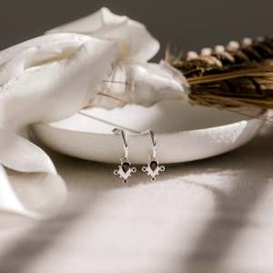 Products: Monarchy Hoops - Silver