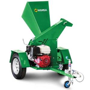 Hansa C13 Chipper Road Towable Electric Start