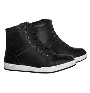 Motorcycle Road Boots: RJAYS ACE II Boots Black - WP Urban Leather