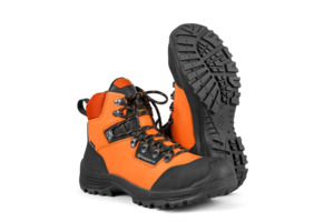 Protective Equipment: Husqvarna Protective Leather Boots Technical Light